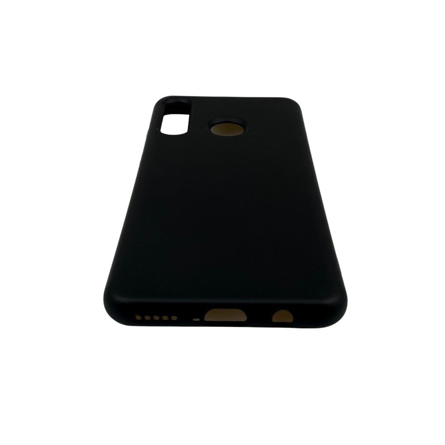 Husa protectie compatibila cu Huawei Y6 2019 Liquid Silicone Case Negru - vivimall.ro