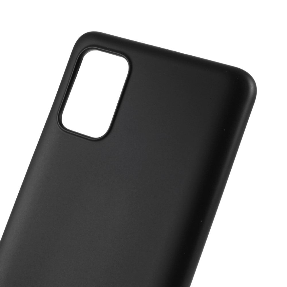 Husa protectie compatibila cu Samsung A51 Liquid Silicone Case Negru - vivimall.ro