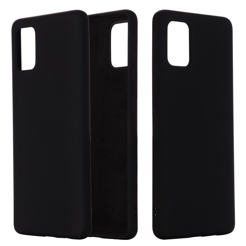 Husa protectie compatibila cu Samsung S10 Lite Liquid Silicone Case Negru - vivimall.ro