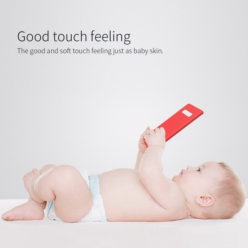 Husa protectie compatibila cu Samsung S10 Plus Liquid Silicone Case Albastru inchis - vivimall.ro