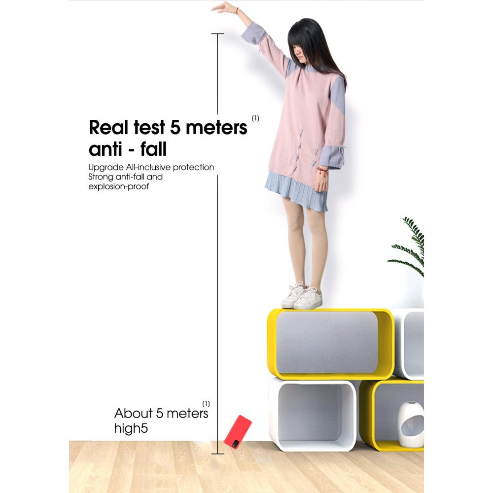 Husa protectie compatibila cu Samsung S20 Liquid Silicone Case Rosu - vivimall.ro