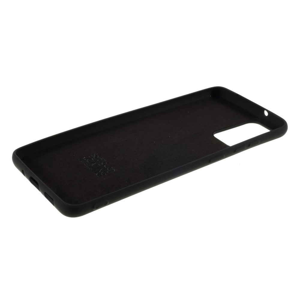 Husa protectie compatibila cu Samsung S20 Plus Liquid Silicone Case Negru - vivimall.ro