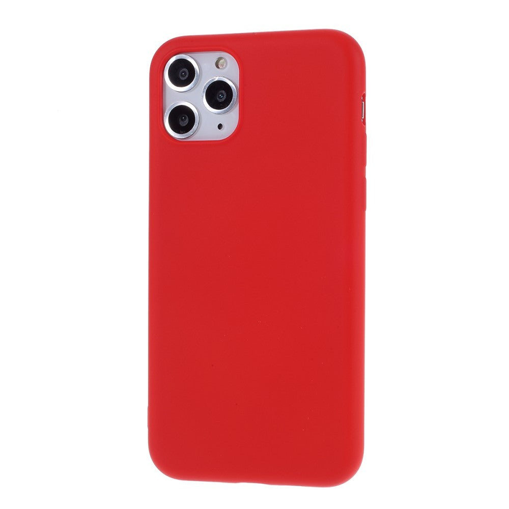 Husa protectie Flippy compatibila cu Apple iPhone 11 Liquid Silicone Case Rosu - vivimall.ro