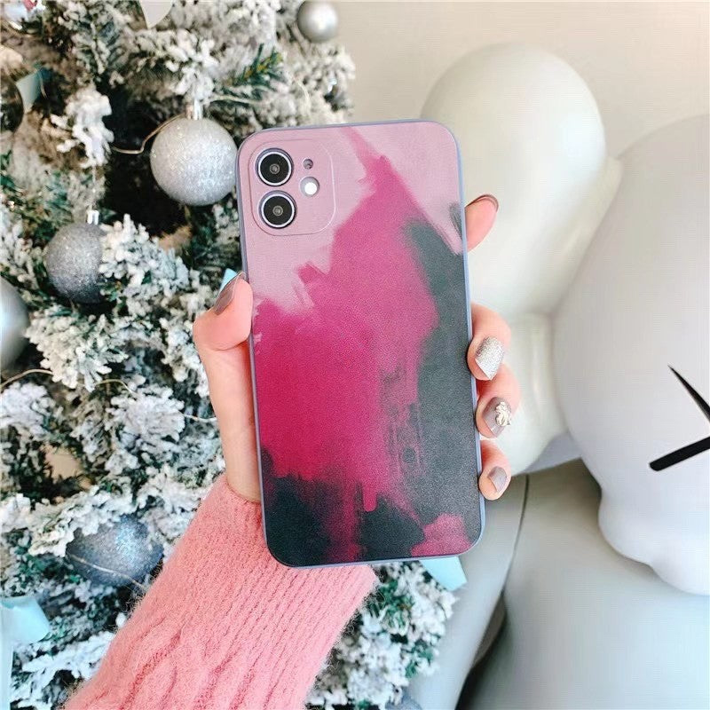 Husa protectie Flippy compatibila cu Apple iPhone 11 Pro Max Tpu Ombre, Roz/Mov/Negru - vivimall.ro