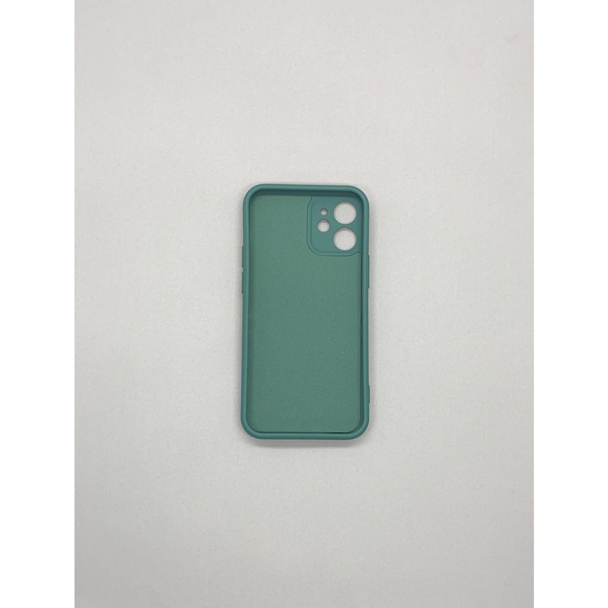 Husa protectie Flippy compatibila cu Apple iPhone 12 Liquid Silicone Ring cu suport rotativ Verde - vivimall.ro