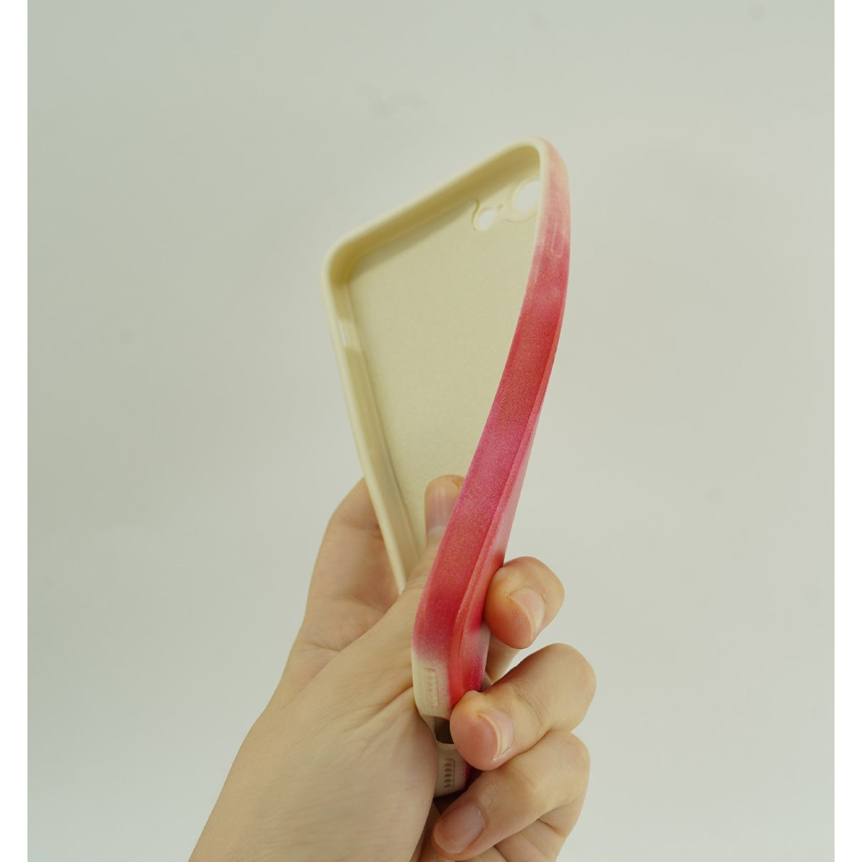 Husa protectie Flippy compatibila cu Apple iPhone 12 Pro Tpu Ombre, Roz/Galben - vivimall.ro