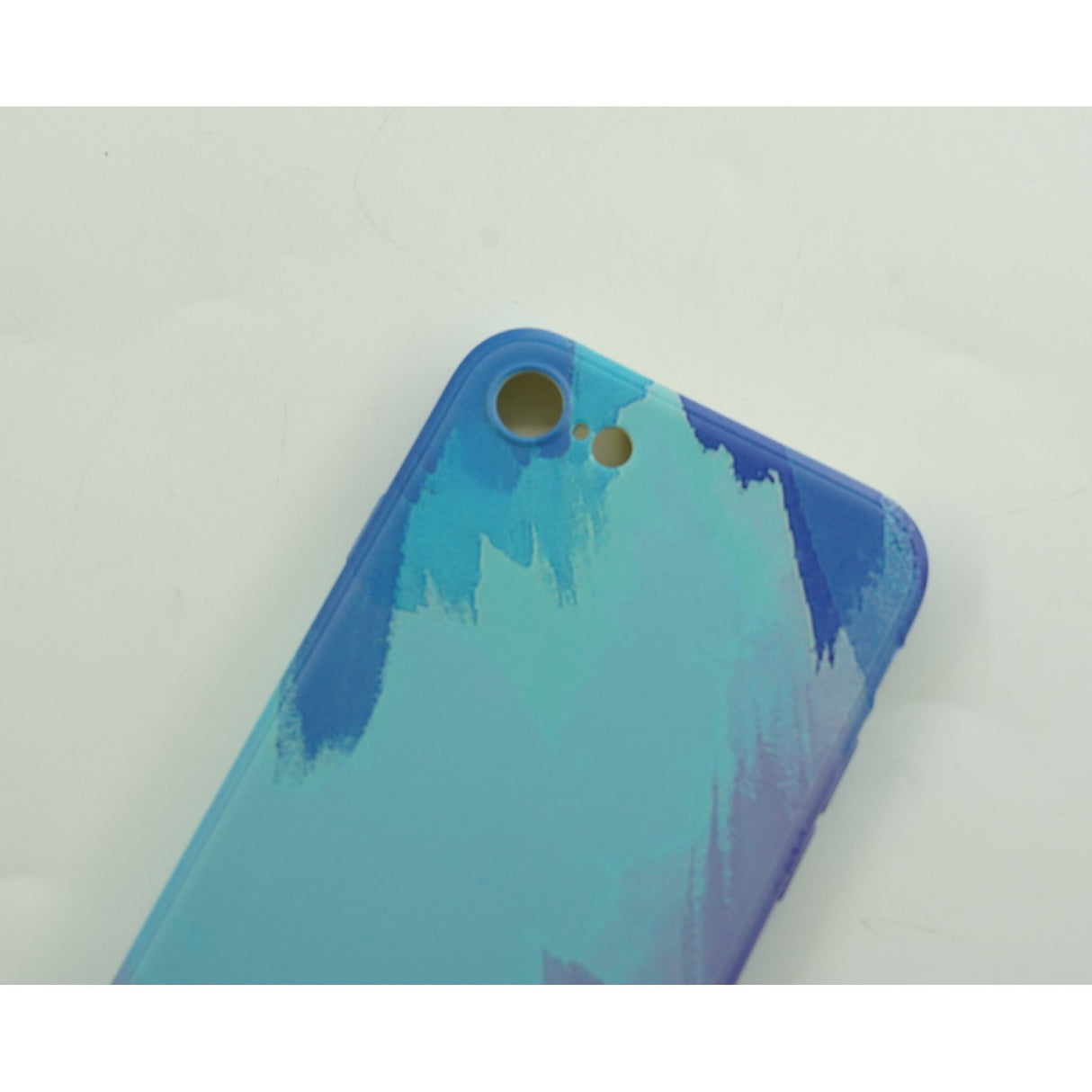 Husa protectie Flippy compatibila cu Apple iPhone 12 Tpu Ombre, Albastru/Mov - vivimall.ro