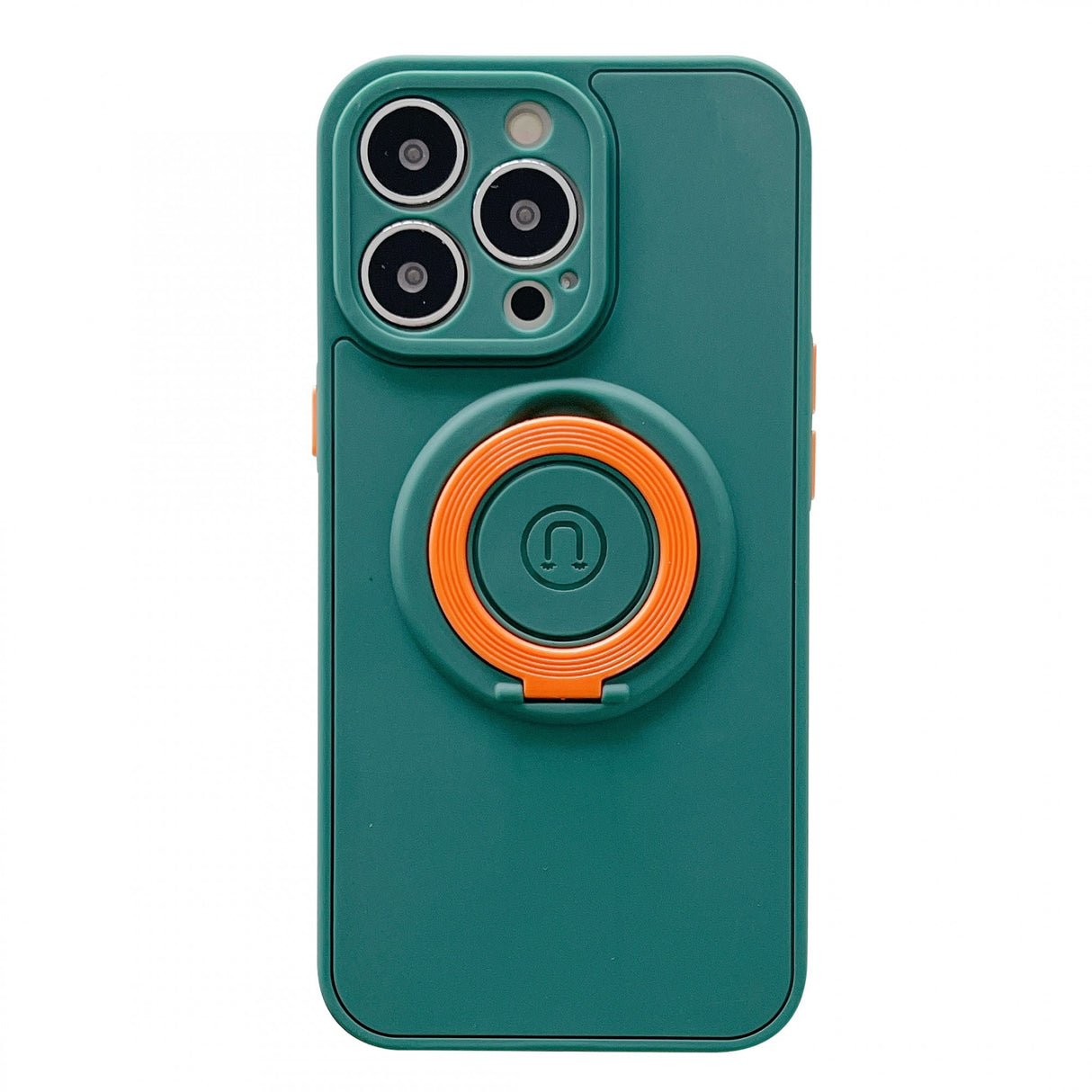 Husa protectie Flippy compatibila cu Apple iPhone 13 Mag Safe Silicone Verde - vivimall.ro