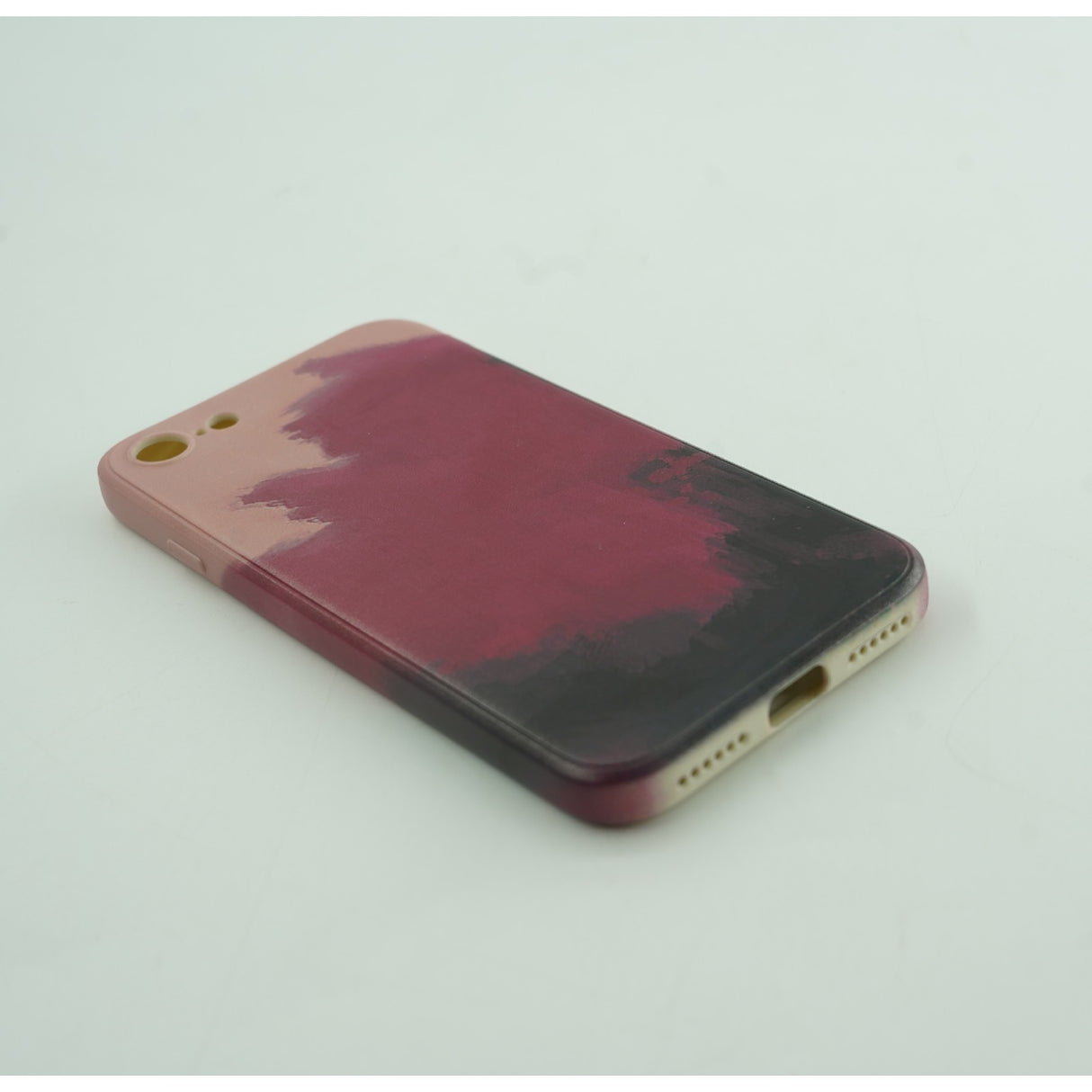 Husa protectie Flippy compatibila cu Apple iPhone 7/8G/SE2020 Tpu Ombre, Roz/Mov/Negru - vivimall.ro