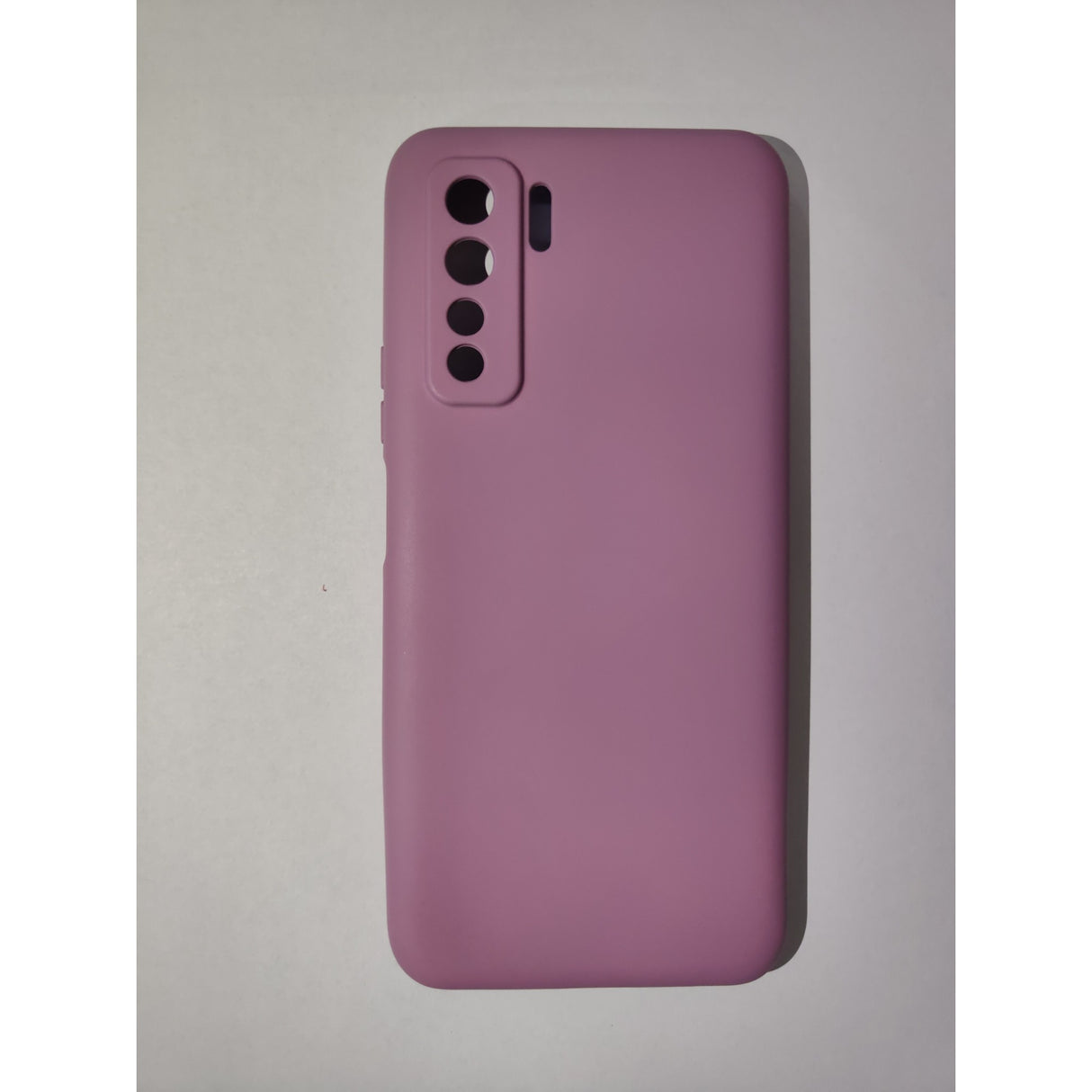 Husa protectie Flippy compatibila cu Huawei P40 Lite 5G Liquid Silicone Case Mov - vivimall.ro