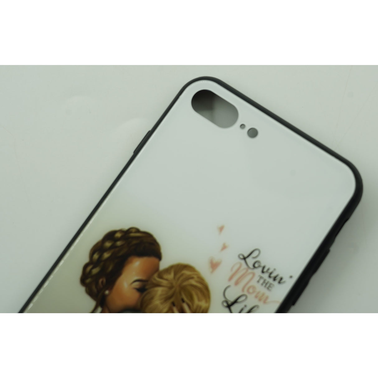 Husa protectie, Flippy, compatibila cu Samsung A52 Glass print Lovin the Mom Multicolor - vivimall.ro