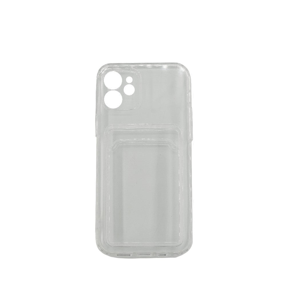 Husa protectie Flippy cu suport card compatibila cu Samsung Galaxy S20 Plus Transparent - vivimall.ro