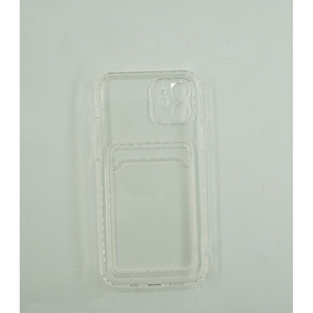 Husa protectie Flippy cu suport card compatibila cu Samsung Galaxy S20 Transparent - vivimall.ro
