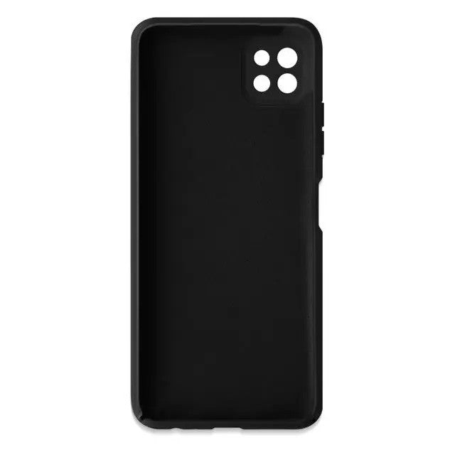 Husa protectie Flippy pentru Samsung A22 5G Liquid Silicone Negru - vivimall.ro