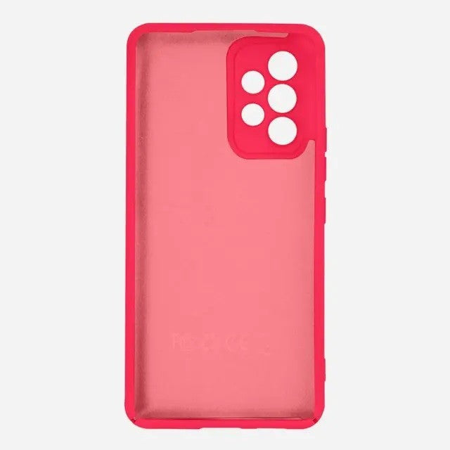 Husa protectie Flippy pentru Samsung A53 5G Liquid Silicone Roz Fuchsia/Roz - vivimall.ro