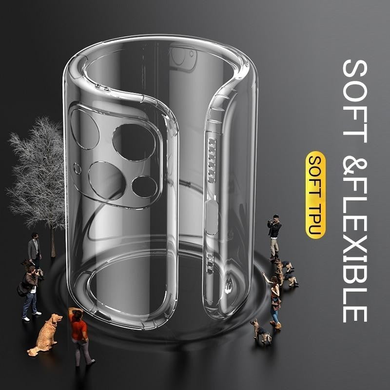 Husa protectie pentru Apple iPhone 14 Pro Max Flippy Protect Plus Transparenta - vivimall.ro