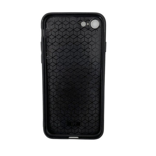 Husă Marble Model 2 iPhone 7/8/SE 2020, detaliu decupaje porturi și butoane laterale