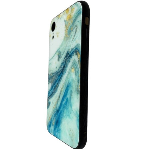 Husa protectie pentru Apple iPhone XR Soft Acryl TPU Marble Model 1 - vivimall.ro