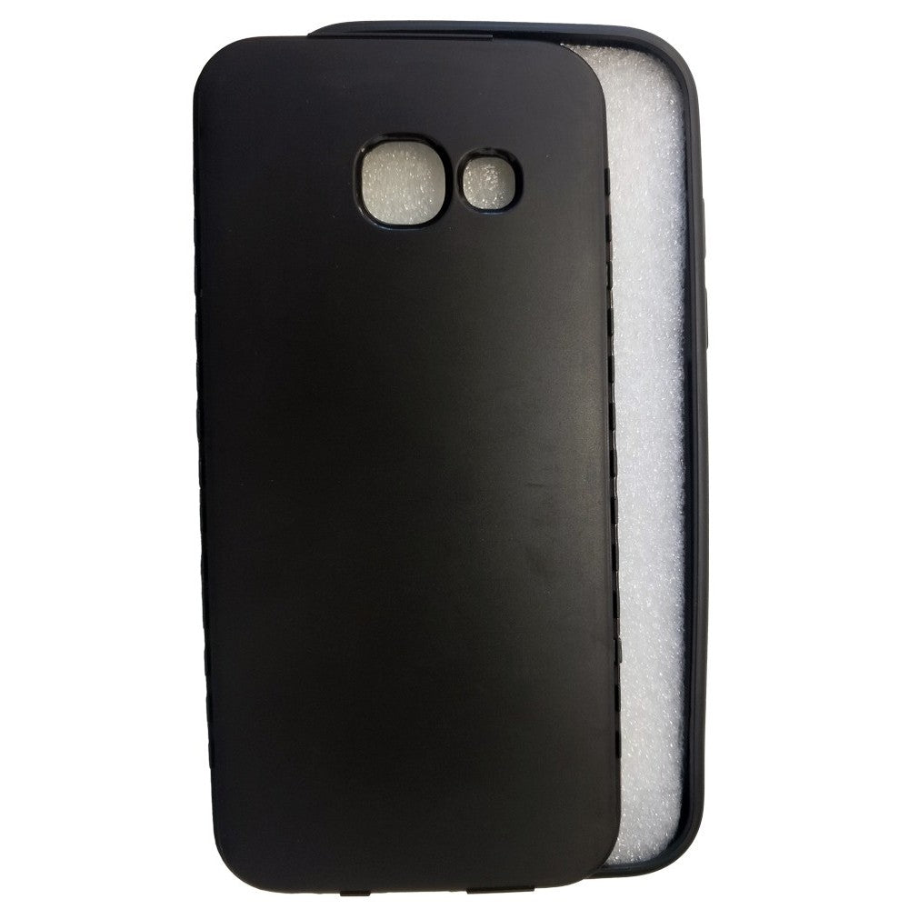 Husa Samsung Galaxy A3 2017 Full Silicone Negru - vivimall.ro