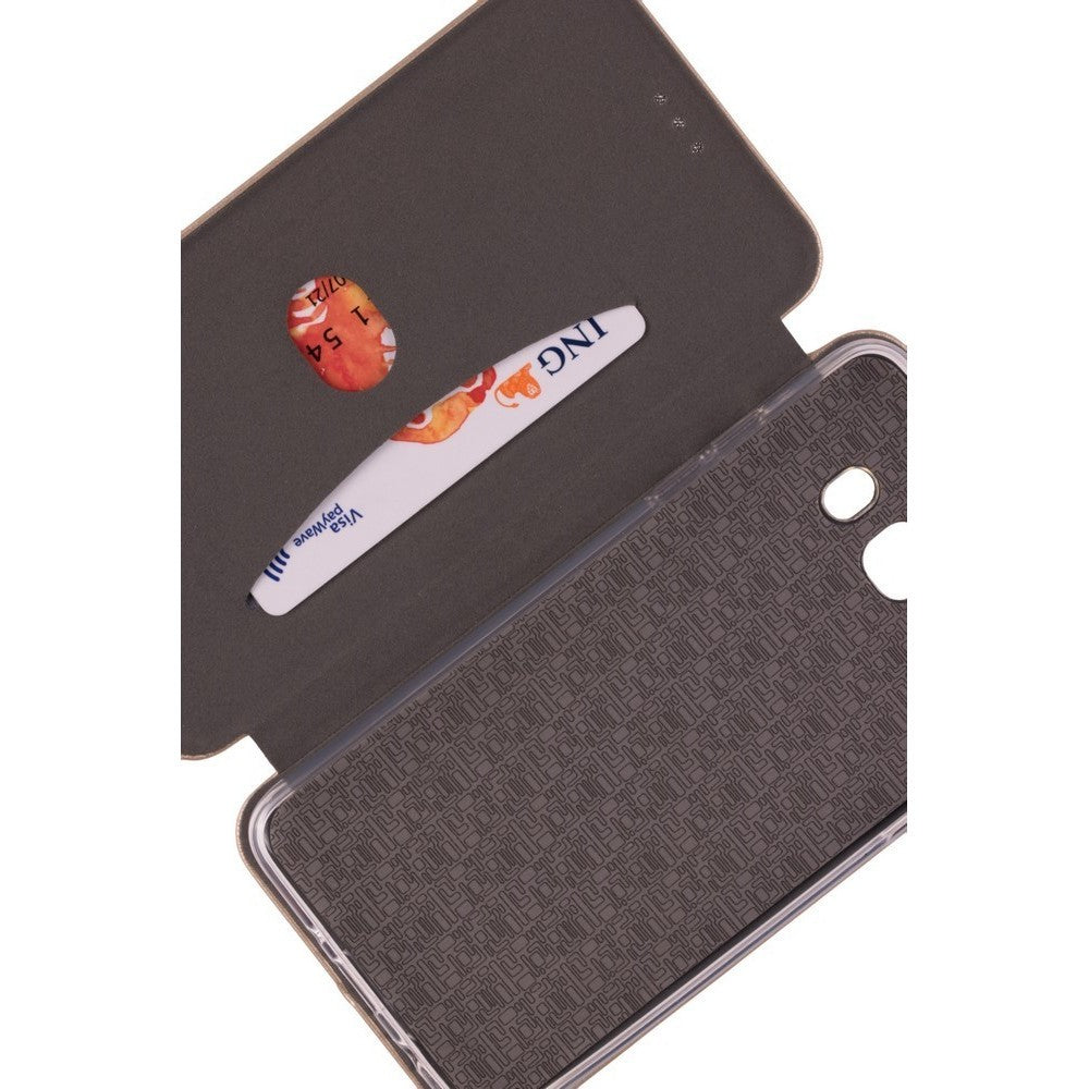 Husa de protectie Flippy compatibila cu Samsung Galaxy A3 2017 Magnet Book Case Negru - vivimall.ro