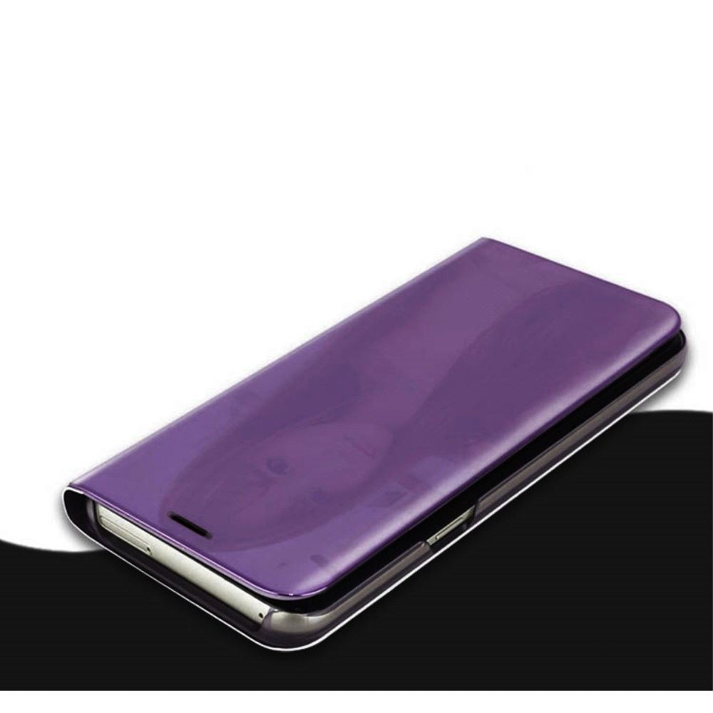 Husa Samsung Galaxy J5 2017 Flip Cover Oglinda Violet - vivimall.ro