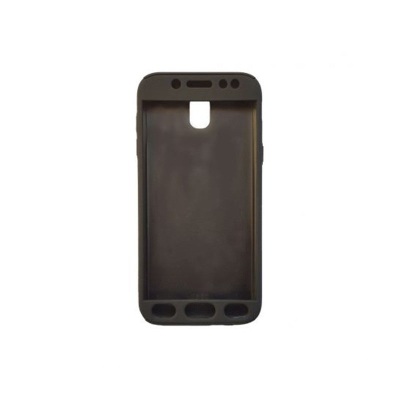 Husa Samsung Galaxy J5 2017 Full Cover 360 Negru + Folie de protectie - vivimall.ro