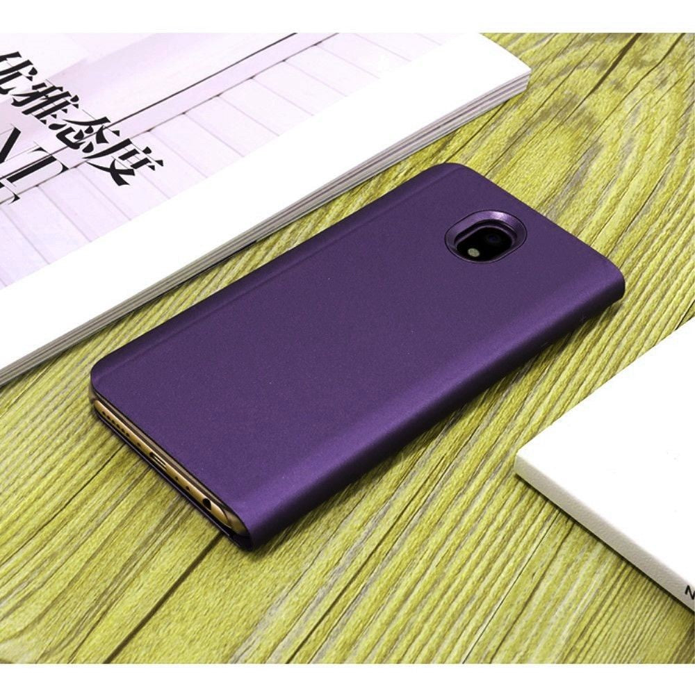 Husa Samsung Galaxy Note 9 Flip Cover Oglinda Violet - vivimall.ro