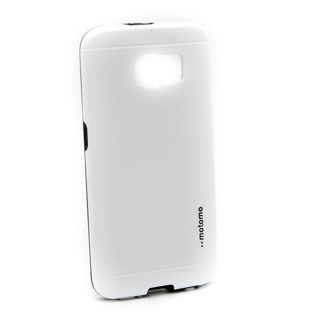 Husa Samsung Galaxy S6 Motomo V5 Alb - vivimall.ro