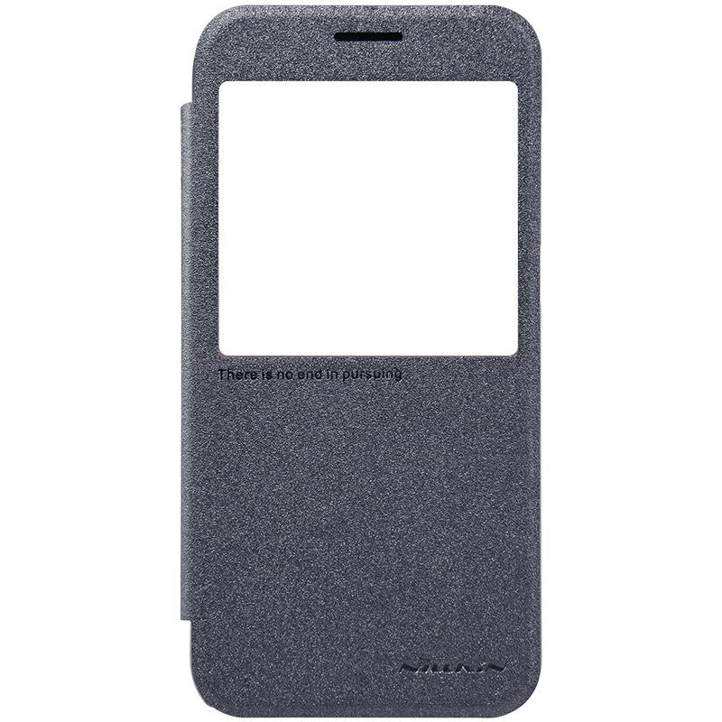 Husa Samsung Galaxy S7 Nillkin Sparkle Flip Negru - vivimall.ro