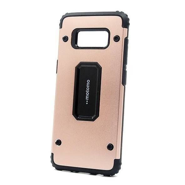 Husa Samsung Galaxy S8 Plus Motomo Armor Roz-Auriu - vivimall.ro