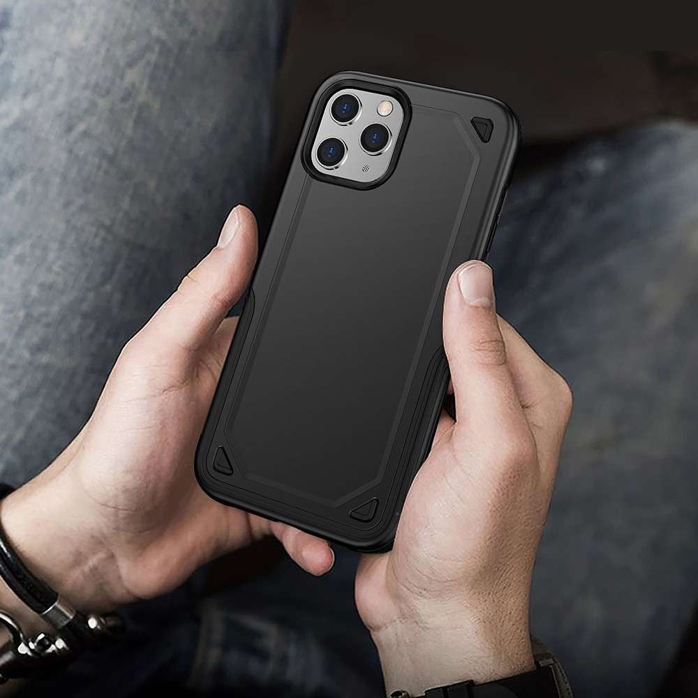 Husa protectie Flippy pentru Samsung S10 E Defender Model 2, Negru - vivimall.ro