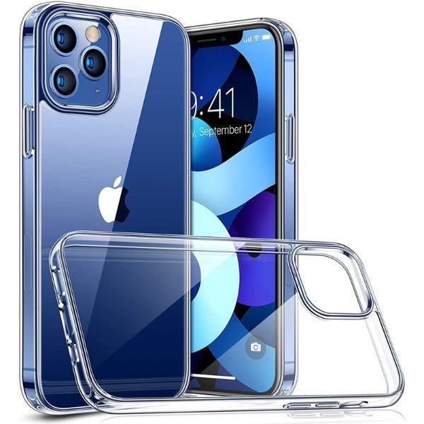 Husa TPU pentru iPhone 14 Pro Max, Flippy, Silicon, Protectie Antisoc, Transparenta - vivimall.ro