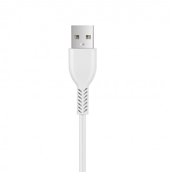 Incarcator Retea 2.1A 2USB + Cablu Micro-USB T06 Vivimall Blister, Alb - vivimall.ro