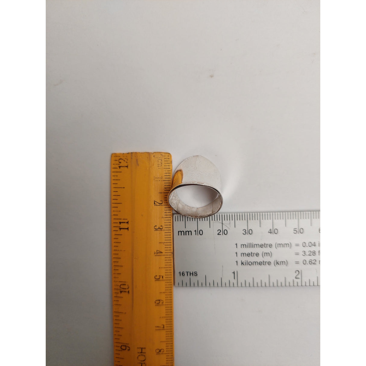 Inel Argint 925 Cilindric, Jolie Silver, 4.8g, 2.5 cm x 1.8 cm,M 56 - vivimall.ro