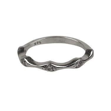 Inel Argint 925, Molecula cu Zirconii M58 - vivimall.ro