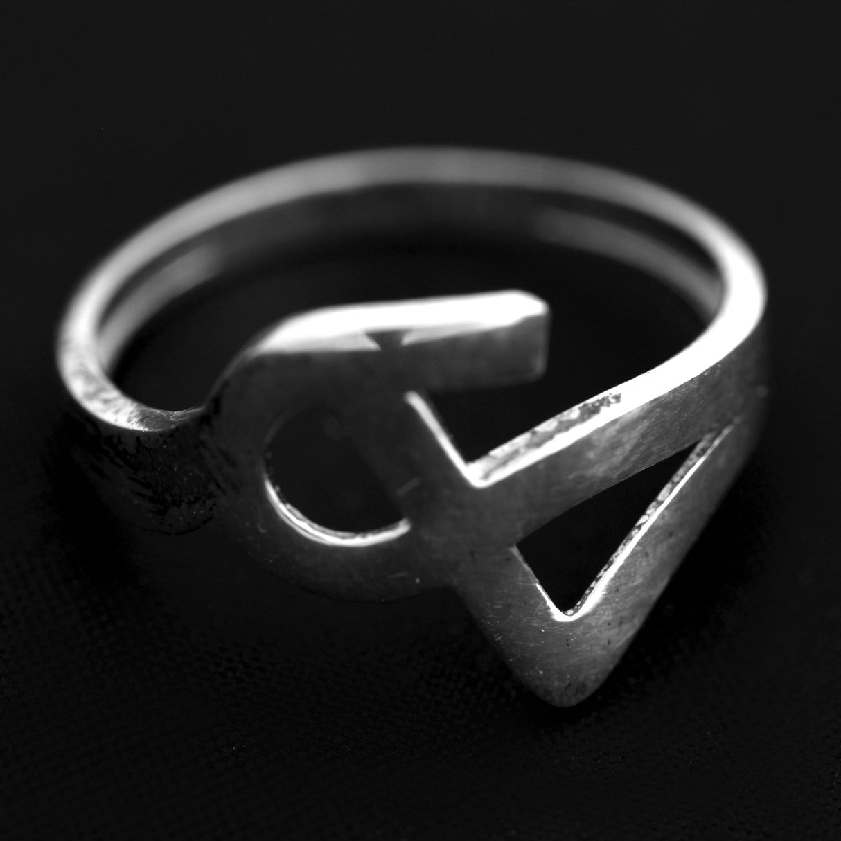 Inel din Argint 925, Little Mask, marimea 55 - vivimall.ro