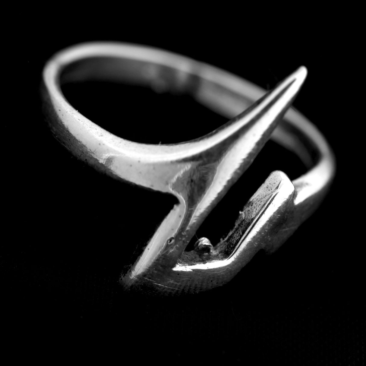 Inel model Puls din Argint 925, marimea 51