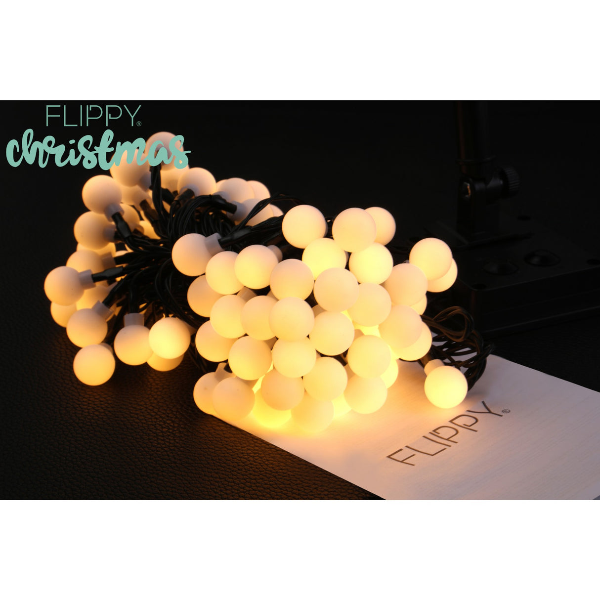 Instalatie Craciun, 12 metri, 100 de LED-uri cu ornament tip Bulb, 8 jocuri de lumini, alb cald, cu energie solara, liniar, interior/exterior, Vivimall - vivimall.ro