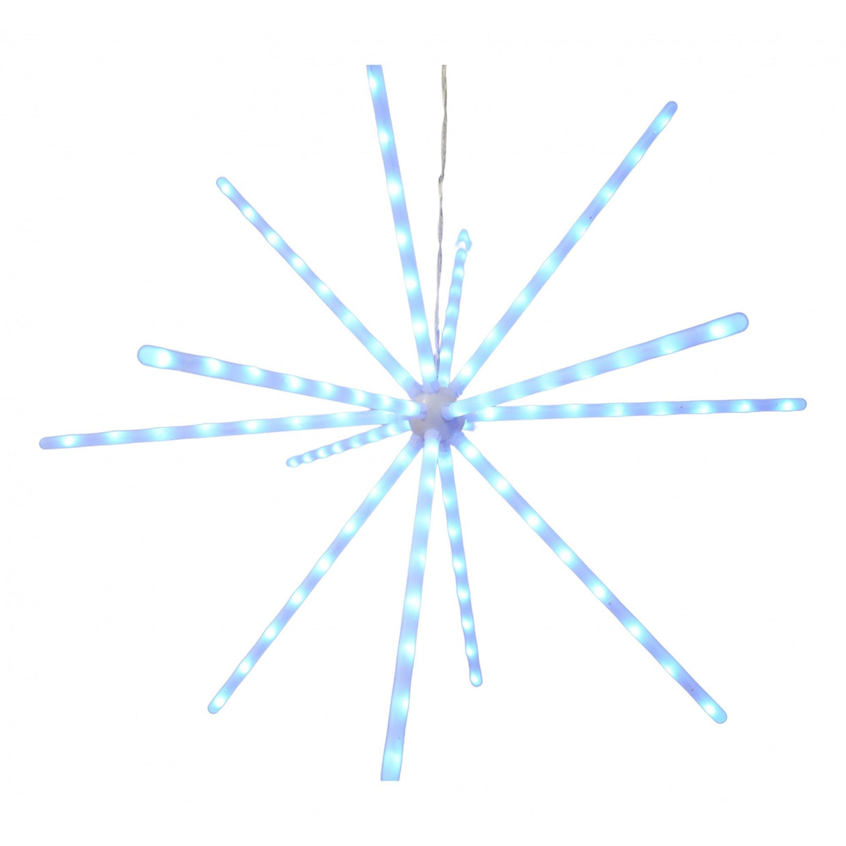 Instalatie de Craciun,112 LED-urijoc de lumini,multicolor RGB,explozie stelara,cu transformator,fir cupru,interior/exterior,Vivimall - vivimall.ro