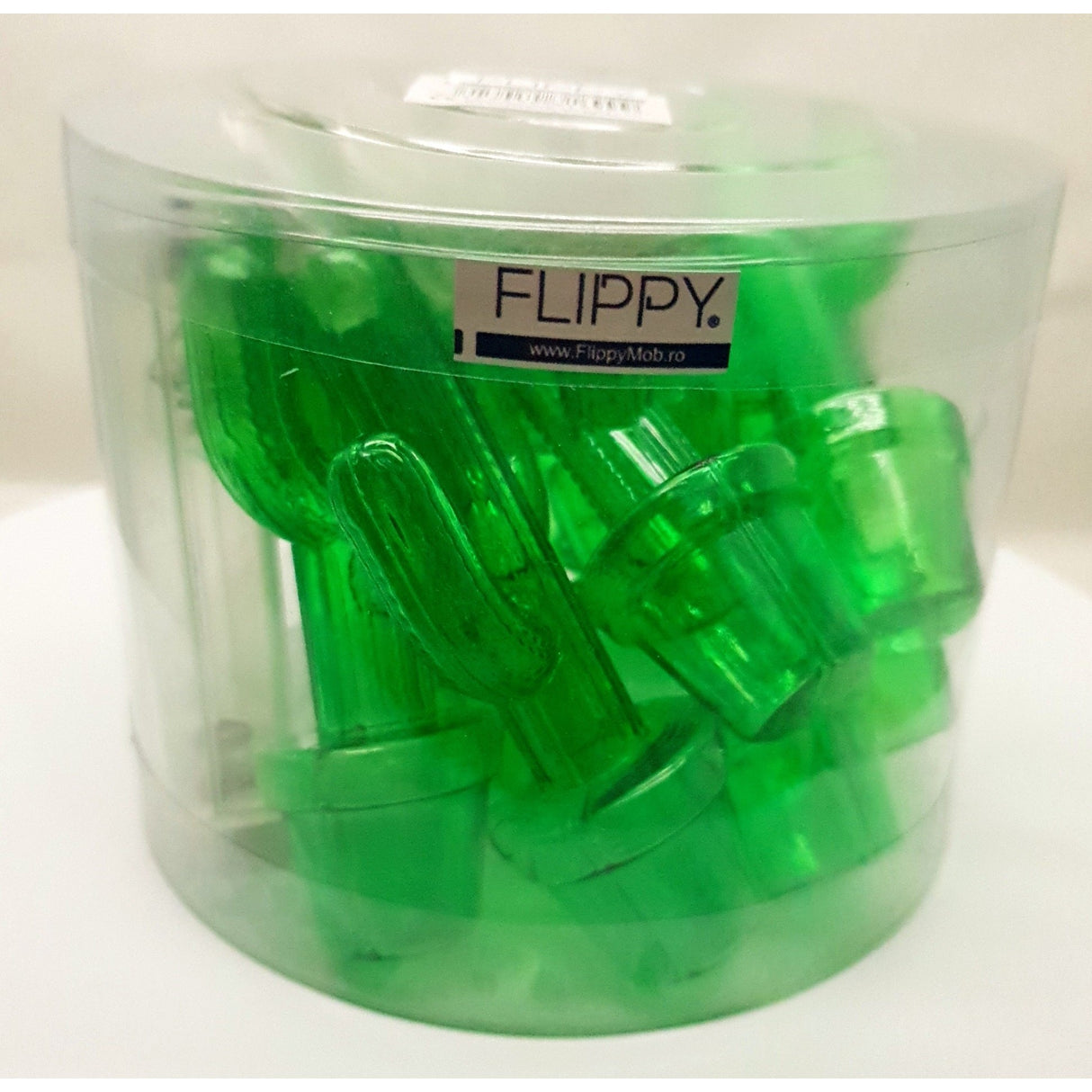 Instalatie de Craciun cu Baterii Fir Transparent Tip Sir 1.5 m 10 LED -uri Cactus Alb Cald - vivimall.ro