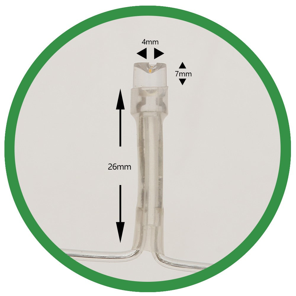 Instalatie de Craciun Flippy® Tip Plasa, Fir Transparent, 2 x 2 m, 160 LED-uri, Interconectabila, Alb Cald - vivimall.ro