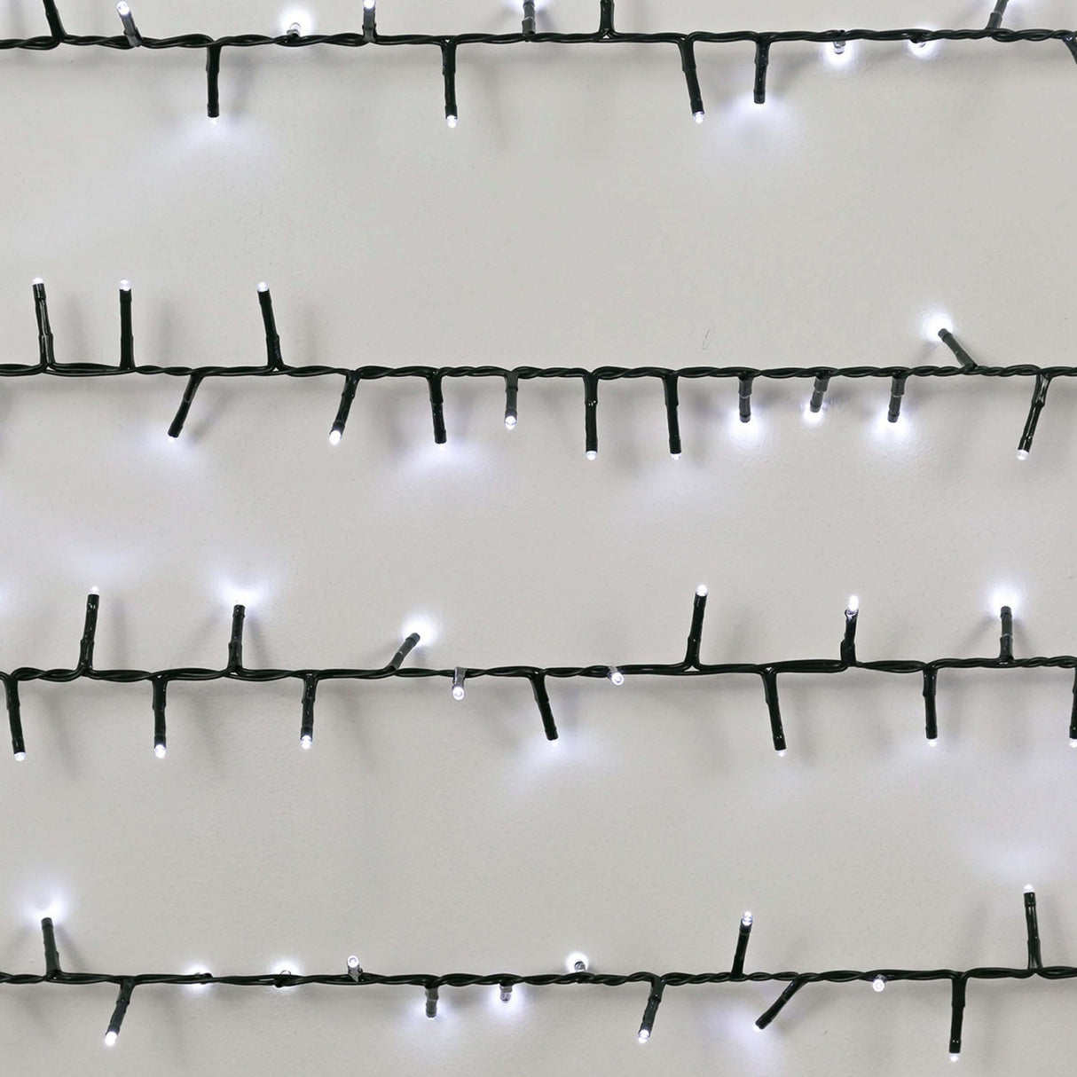 Instalatie de Craciun, Premium Flippy®, Tip Liniara / Sirag, 50 m, 500 LED-uri Mari, Alb Rece - vivimall.ro