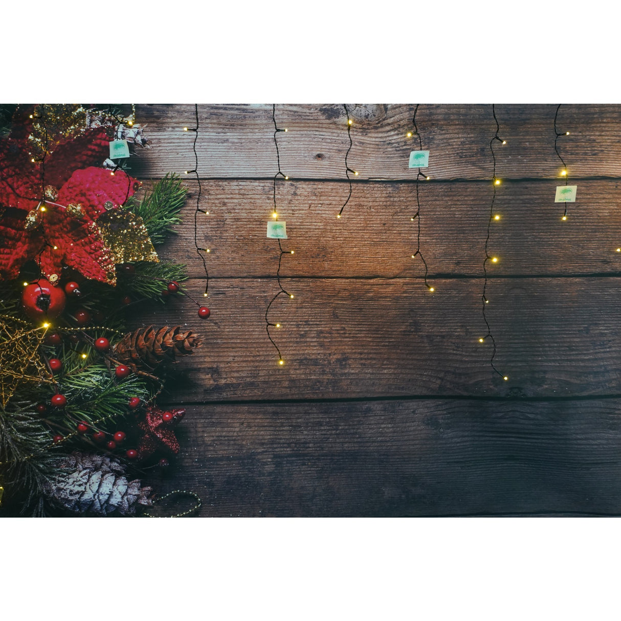 Instalatie Solara Craciun Turturi, IP44, 5 m, 143 Led-uri, Perdea Franjurata, Alb cald, 8 jocuri de lumini, cu Telecomanda, 31V, 250 mAh, Acumulator de 1200 mAh, Exterior, Prelungitor 5 m inclus, Fir Negru, Vivimall - vivimall.ro