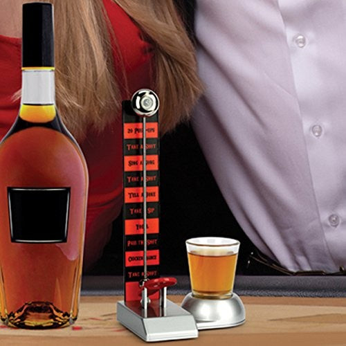 Joc de baut Hammershot cu Pahar Shot Vivimall, 22 cm, Material Sticla, Plastic, Fier, Multicolor - vivimall.ro