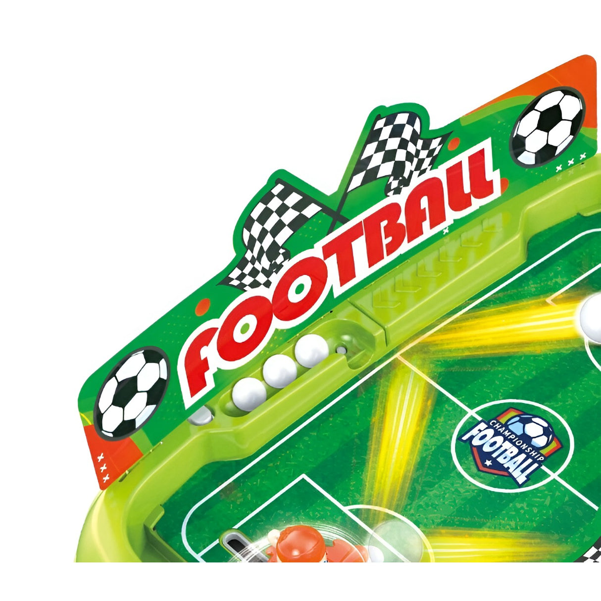 Joc de Masa Interactiv de Fotbal pentru Copii, Vivimall, 4 Mingi, Tabela Scor, 40.7x27x14.5 cm, Multicolor - vivimall.ro