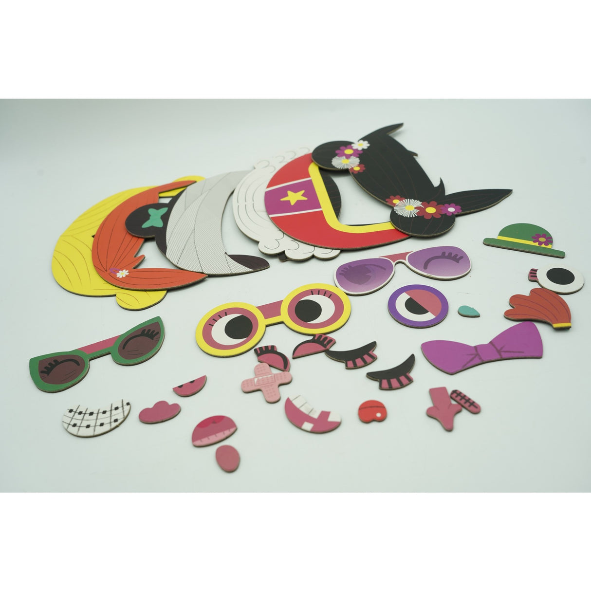 Joc Magnetic Photo Frame, 30 de piese, pentru copii, +3 ani, multicolor - vivimall.ro