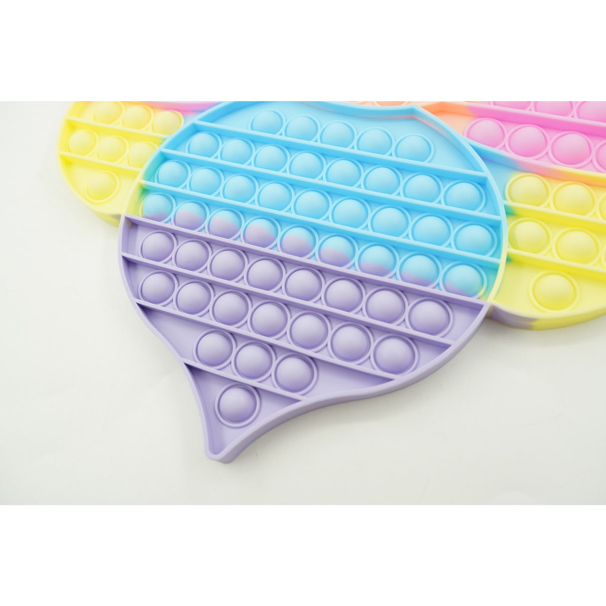 Jucarie antistres din silicon, Vivimall, Pop It Now and Flip It, Albinuta, Multicolor - vivimall.ro