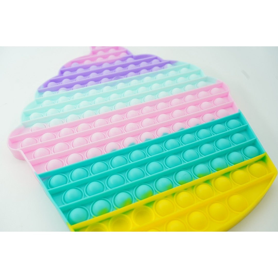 Jucarie antistres din silicon Vivimall®, Pop it Now and Flip It, Briosa, urias, Multicolor - vivimall.ro