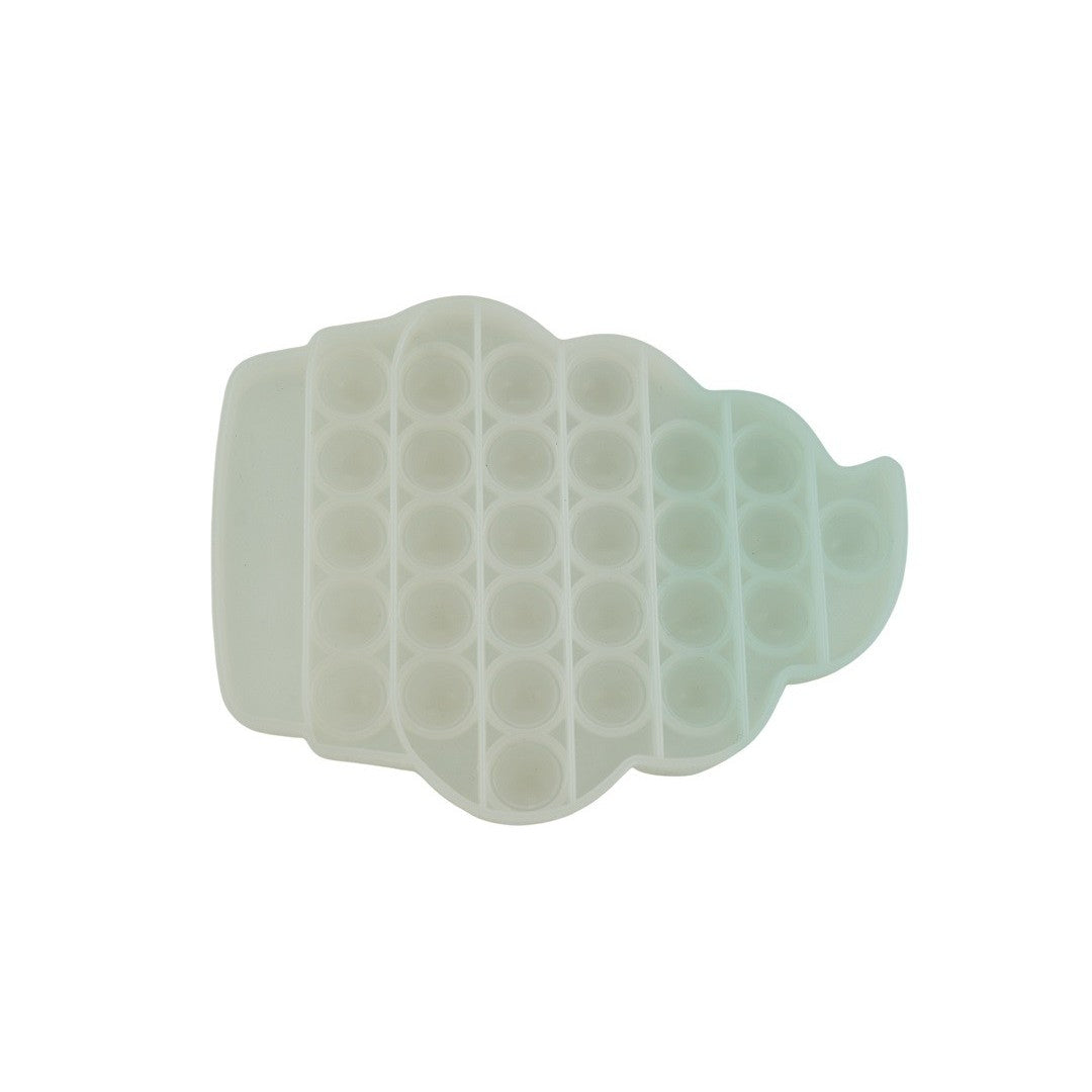 Jucarie antistres din silicon, Pop it Now and Flip It, Briosa, Transparent - vivimall.ro