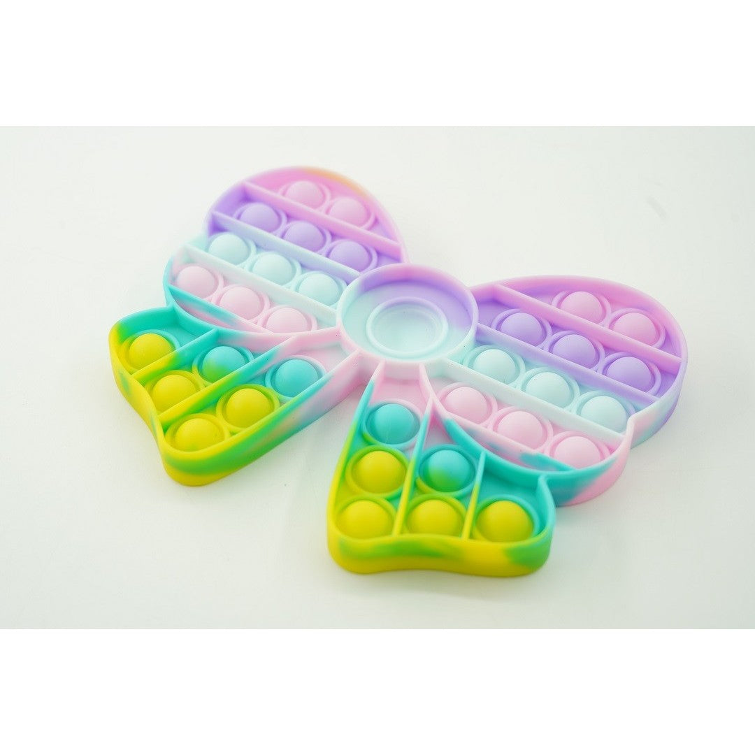 Jucarie antistres din silicon, Pop it Now and Flip It, Fundita, Multicolor - vivimall.ro